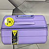 Валіза велика з поліпропілену MCS V374 лаванда, фото 5