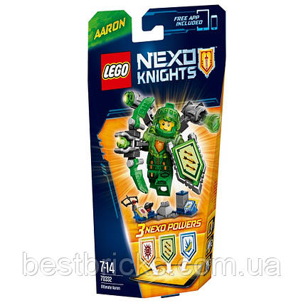 Lego Nexo Knights Аарон - Абсолютна сила 70332