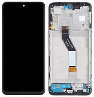 Дисплей Xiaomi Poco M4 Pro 5G /Xiaomi Redmi Note 11S 5G с тачскрином и рамкой,оригинал 100% Service Pack,Black