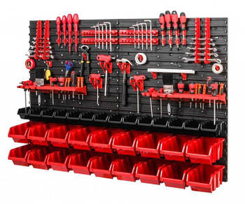 Панель для інструментів 115*78 см + 32 контейнери Kistenberg