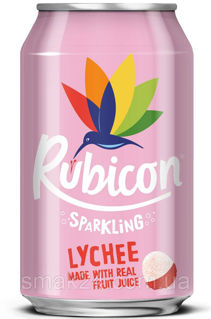 Напій сильногазований Rubicon "Лічі" 330 мл