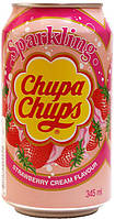 Напій Chupa Chups Strawbery-Cream 345мл/24шт