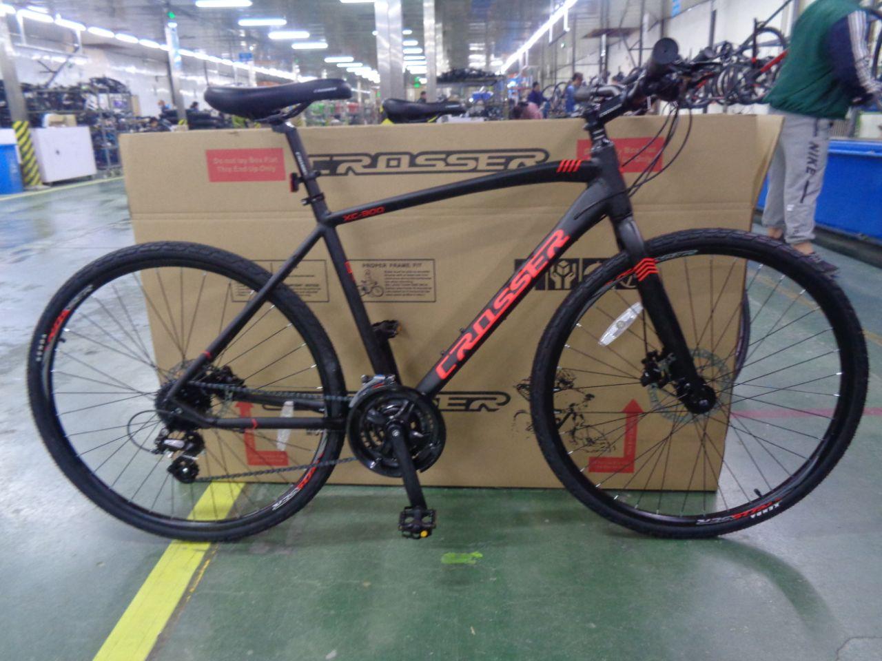 Велосипед Crosser XC 300 28" (20/21) гидравлика + ALTUS черно-красный - фото 10 - id-p1446593469