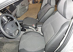 Чохли на сидіння Кіа Серато 1 (чохли з екошкіри Kia Cerato 1 стиль Premium)
