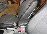 Чохли на сидіння Кіа Серато 1 (чохли з екошкіри Kia Cerato 1 стиль Premium), фото 8