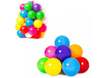 Кульки великі для сухих басейнів 8 см, (60 шт) 0265