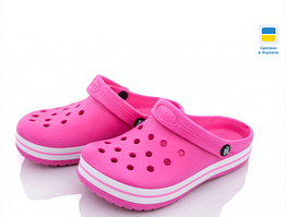Жіночі капці CROCS, Рожеві