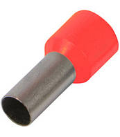 Ізольований наконечник втулковий e.terminal.stand.e4009.red 4,0 кв.мм, червоний, E.NEXT