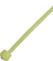 Кабельна стяжка e.ct.stand.400.8.yellow (100шт), жовта, E.NEXT (s015064)