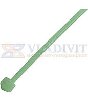 Кабельна стяжка e.ct.stand.280.4.green (100шт), зелена, E.NEXT (s015029)