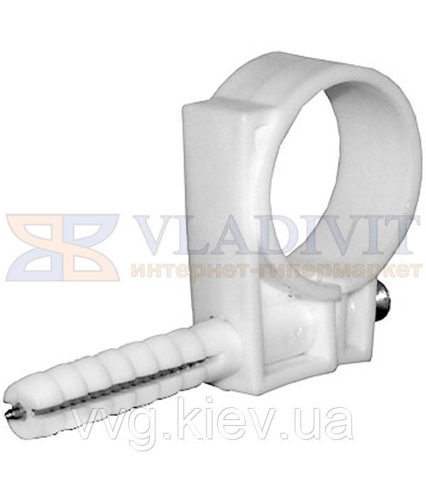 Обойма для труб і кабелю e.holder.stand.25.27,  d=25-27мм (25шт), E.NEXT (s0430004)