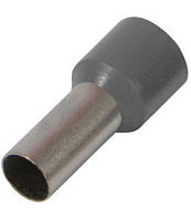 Ізольований наконечник втулковий e.terminal.stand.e10-12.grey 10,0 кв.мм, сірий, E.NEXT