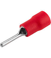 Ізольований наконечник штирьовий e.terminal.stand.PTV2.10.red 1,5-2,5 кв.мм, червоний (упак.100шт)