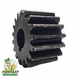 Шестерня 17 зубів під шпонку (сталь) №10, фото 3