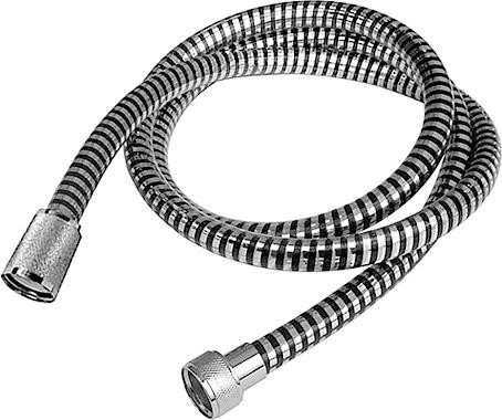 Душовий шланг SILVERFLEX з хромової смугою 1,5 м.