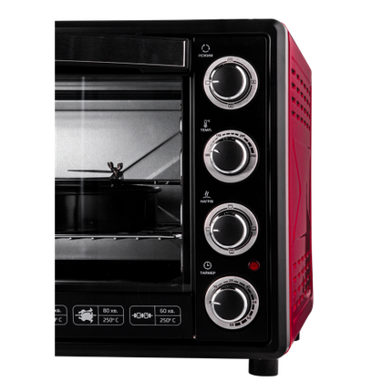 Електродуховка LIBERTON LEO-650 Red, фото 4