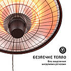 Підвісний інфрачервоний електричний обігрівач Blumfeldt Camden Heat, manual, 2,5 кВт, фото 6