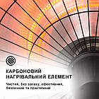 Підвісний інфрачервоний електричний обігрівач Blumfeldt Camden Heat, manual, 2,5 кВт, фото 7