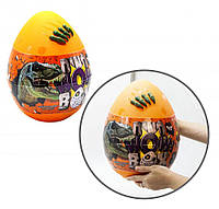 Детский набор для творчества в яйце "Dino WOW Box" Danko Toys, мальчику от 5 лет, 20 предметов, оранжевый