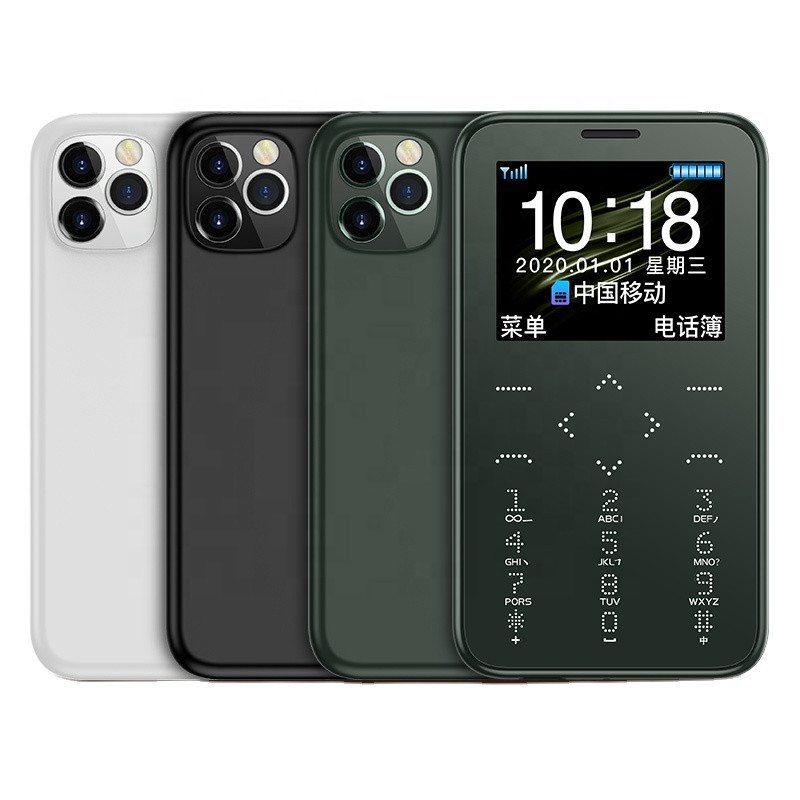 Мікро Мобільний телефон-кредитна картка кардфон GTStar Soyes 7S Plus