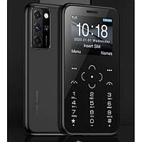 Микро Мобильный телефон-кредитная карточка Мини телефон Кардфон GTStar SOYES S10P Plus Black