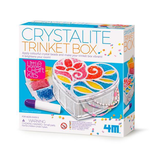Детский Набор для Творчества 4M Шкатулка с Бисерной Мозаикой, Девочке ...