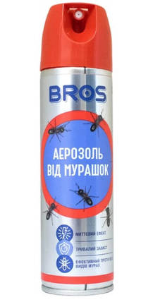 Аерозоль від мурахх Bros/Брос (Дихлофос від мурах), 150 мл, фото 1