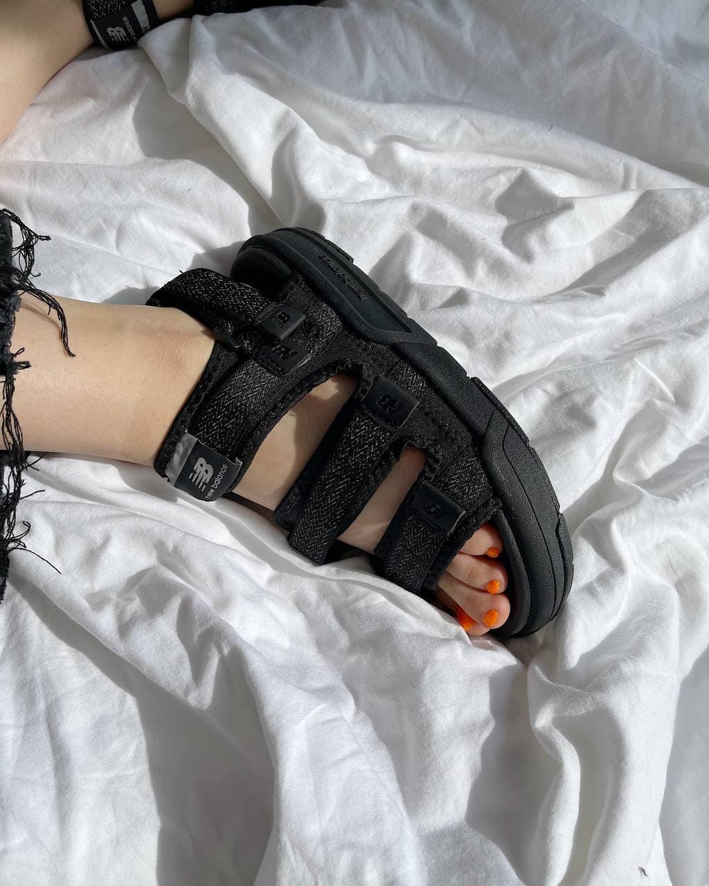 Женские сандалии New Balance Black 3 - фото 5 - id-p1642089524