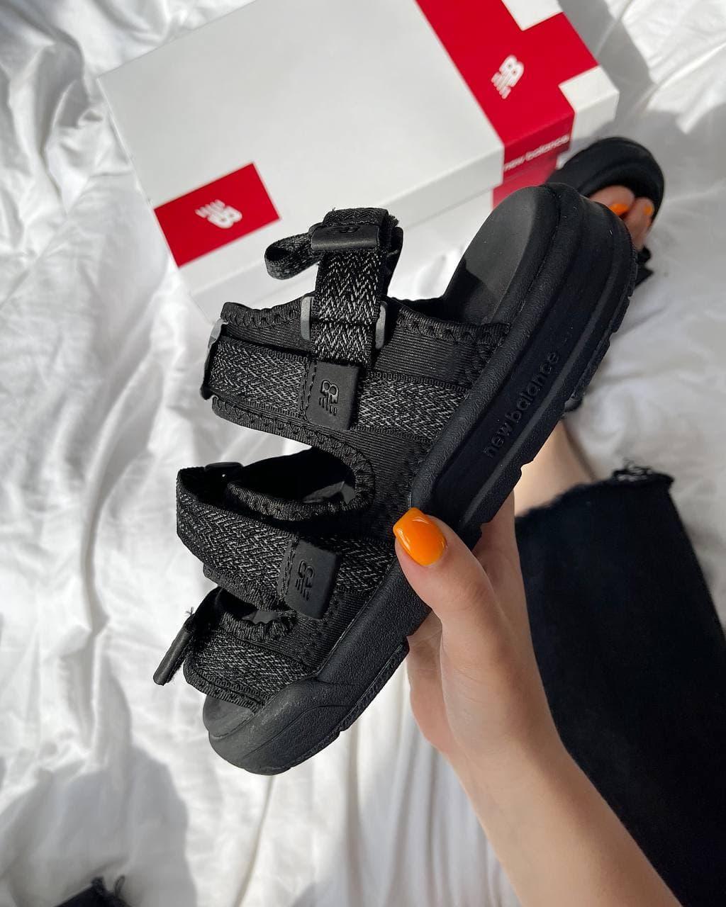 Женские сандалии New Balance Black 3 - фото 6 - id-p1642089524