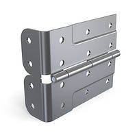 Петля P50030/22/R1z з куточком стяжкою типу B1121z. 1,5 мм сталь. Покриття - цинк.