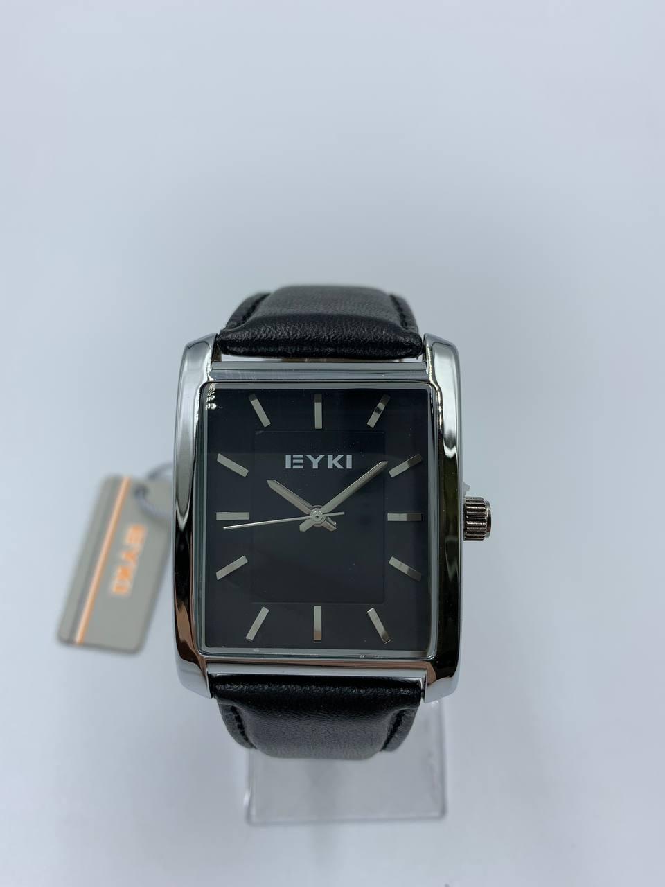 Годинник наручний Eyki square display Чорний