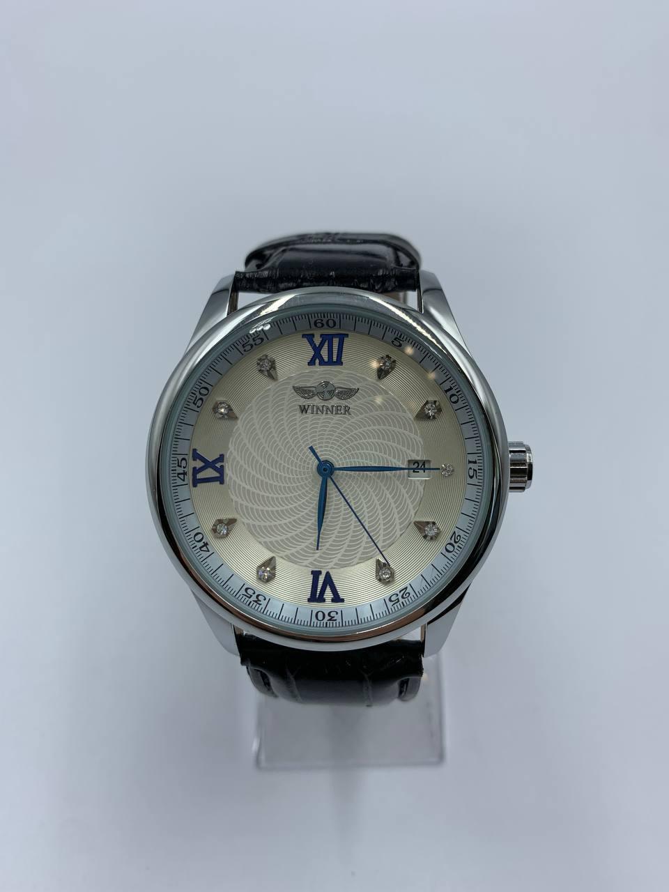 Годинник механічний наручний Winner premium automatic білий