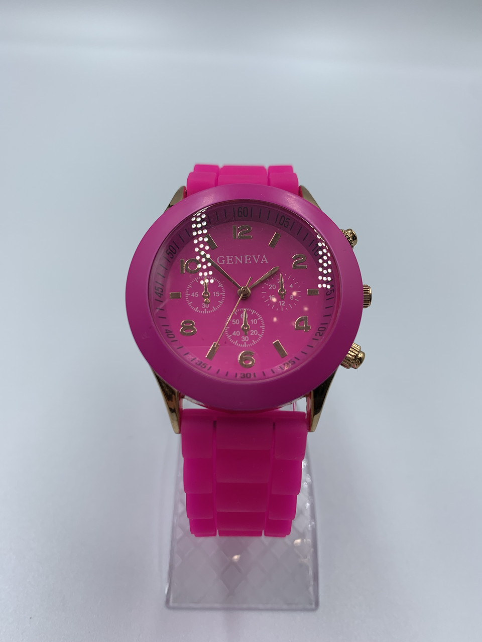 Наручний годинник Geneva Hot Jelly малиновий