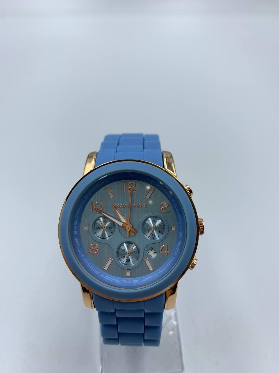 Годинник Michael Kors Silicone band Блакитний