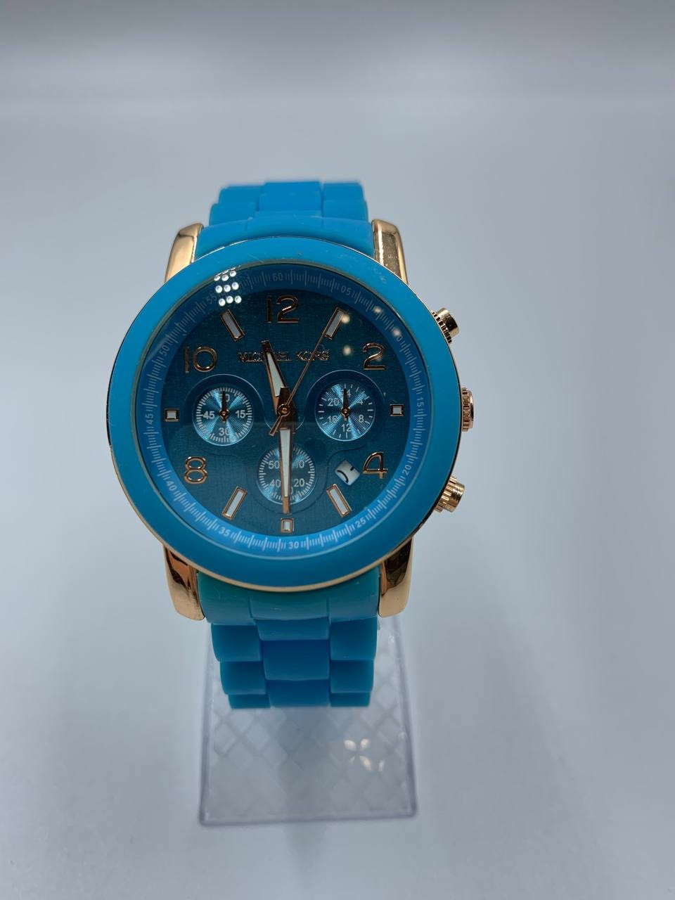 Годинник Michael Kors Silicone band Світло-блакитний