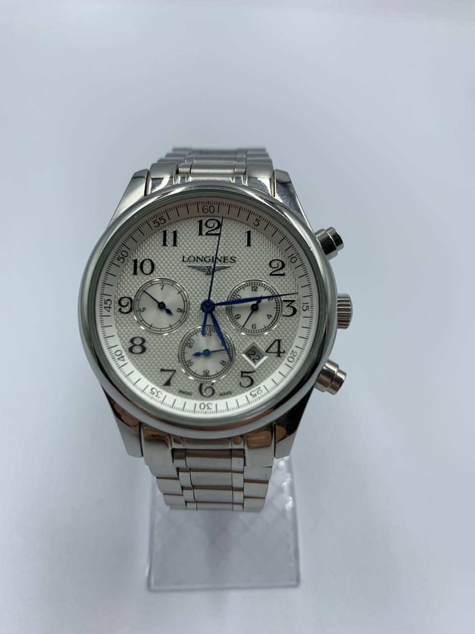Годинник механічний наручний Longines Master Collection Stainless Steel білий
