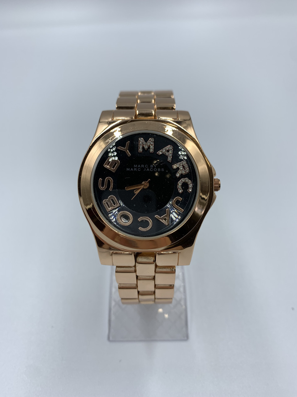 Часы наручные Marc by Marc Jacobs with crystal Logo Bronze with black