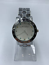 Годинник наручний Marc by Marc Jacobs Crystal Rainbow сріблястий з білим