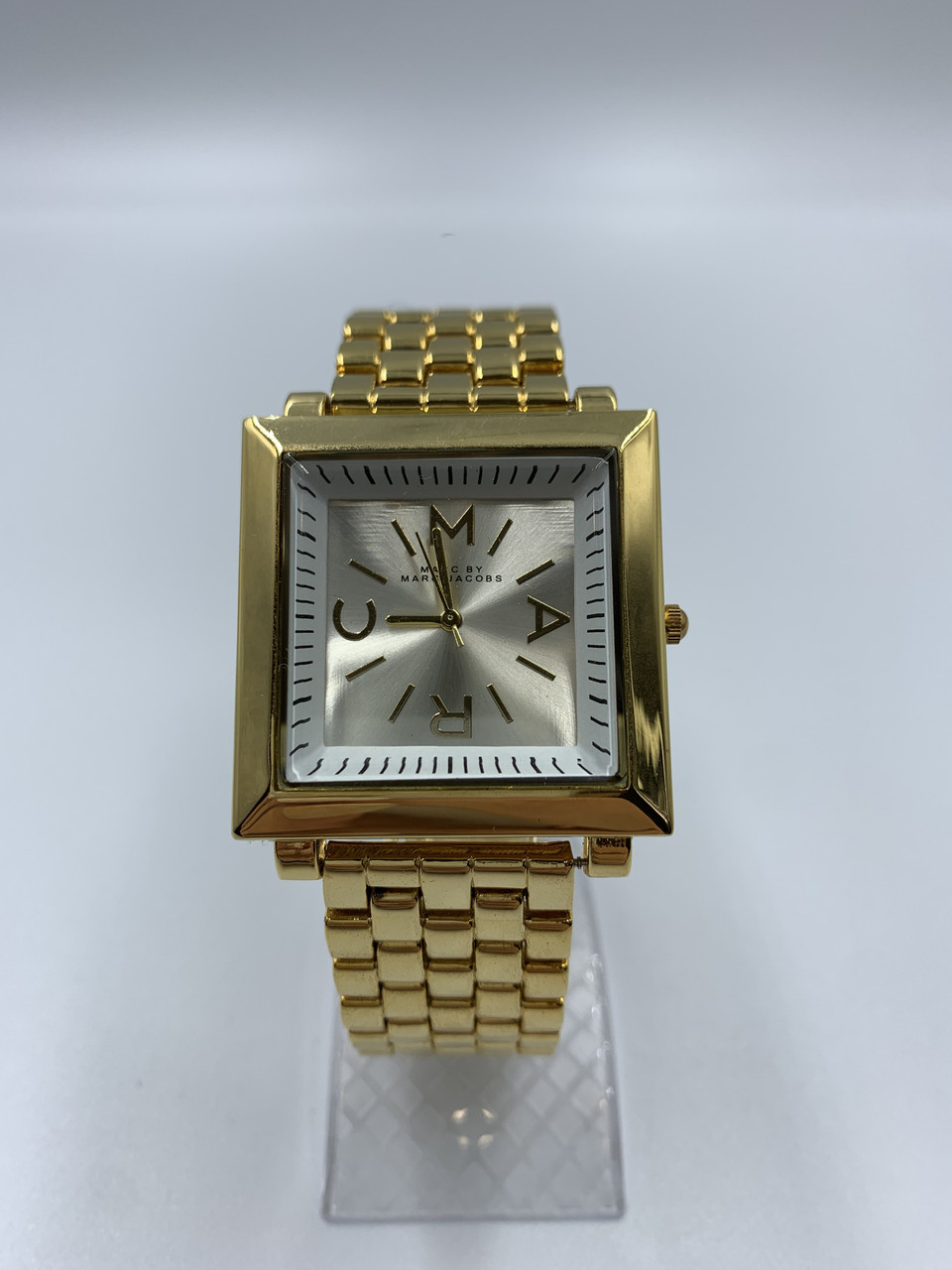 Годинник наручний Marc by Marc Jacobs square Gold