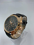 Механічний наручний годинник Forsining Elit rose gold+black, фото 3