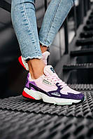 Женские кроссовки Adidas Falcon Purple Pink