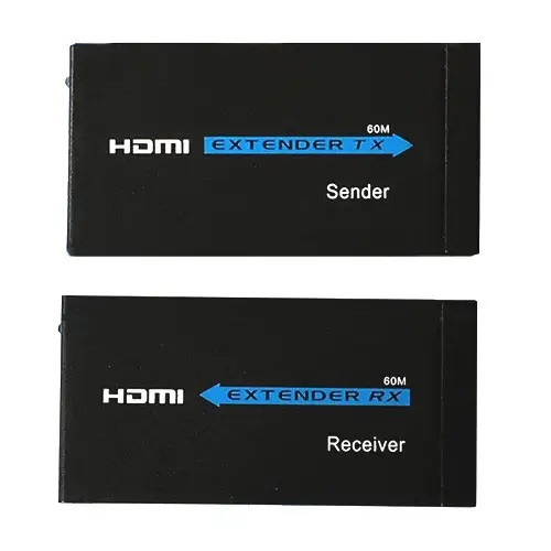 HDMI подовжувач по RJ45 витій парі, активний до 60м