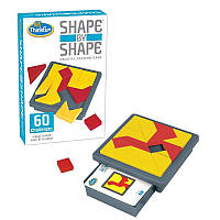Детская пластиковая игра-головоломка Shape By Shape Thinkfun, ребенку от 8 лет, 14 деталей, разноцветная