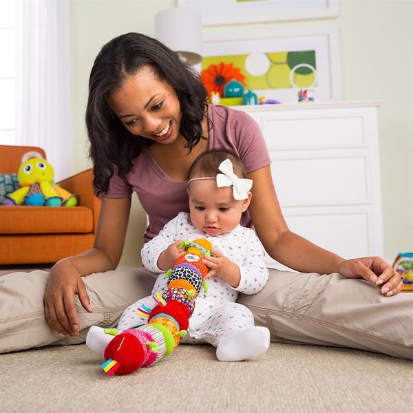 Детская развивающая мягкая игрушка Lamaze Собери гусеницу, от 6 до 18 месяцев, 10х23х22 см., разноцветная - фото 6 - id-p1642104564