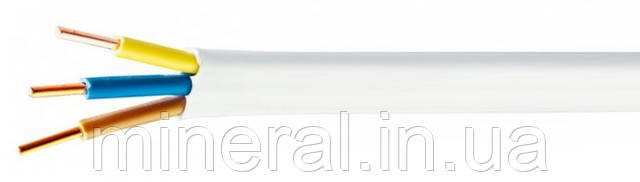 Купити Кабель ВВП-1 3х1,5 ЕСК / Плоский / Мідний / Моноліт / Дріт ...