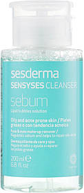 SesDerma Ліпосомальний лосьйон для зняття макіяжу Sensyses Cleanser Sebum, 200мл