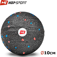 Массажный мяч EPP 100 мм HS-P100MB Черный / мяч для массажа