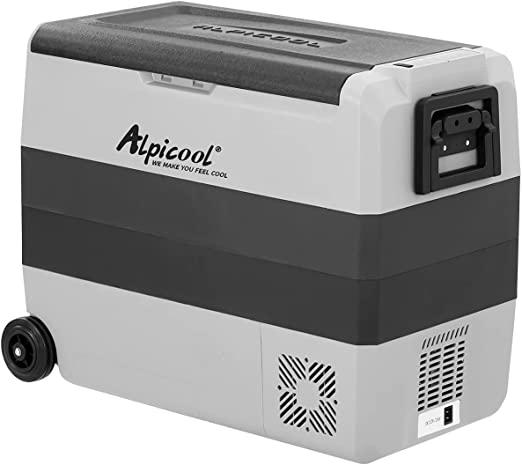 Автохолодильник  Alpicool T60 двокамерний, 60 л