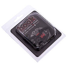 Винты для скейтборда SK-2162 /металл/ 8 винтов М5х26/8 гаек М5/ черный/