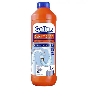 Гель для чищення труб Gallus Rohreiniger Gel 1 л